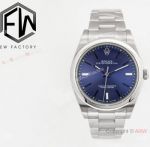 Rolex Oyster Perpetual 39mm Watch Navy Dial 904L Stainless steel Cal.3132 Movement